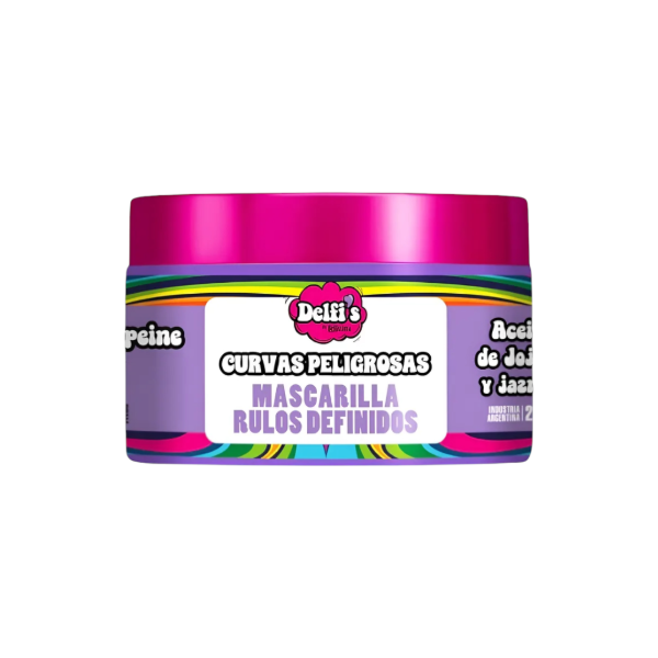 Producto - DELFY'S MASCARA CURVAS PELIGROSAS RULOS DEF