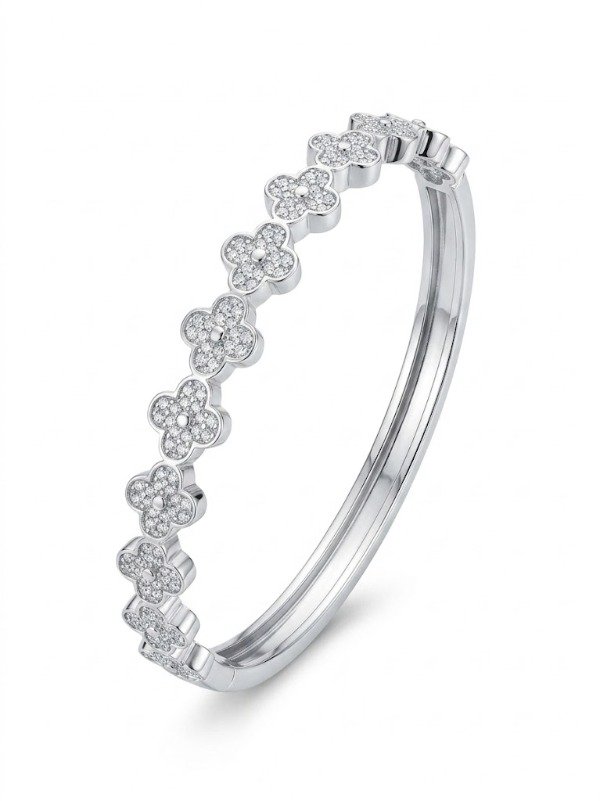 Producto - Pulsera esclava flores