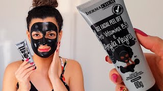 Producto - GEL FACIAL PEEL OFF ARGILA NEGRA E PRÓ VITAMINA B5 DERMACHEM