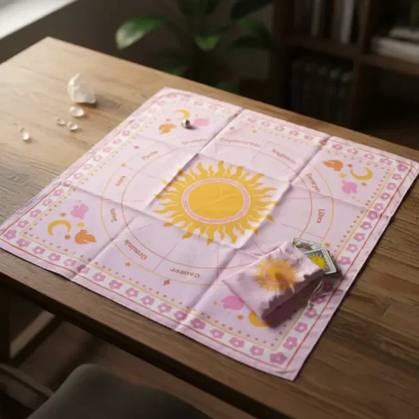 Producto - Paño tarot #39 Sol y flores