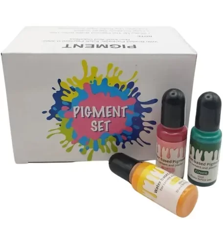 Producto - Caja 24 pigmentos para cemento yeso