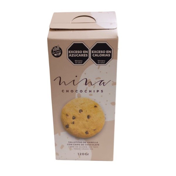 Producto - GALLETITAS NINA CHOCOCHIPS 120GRS