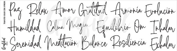 Producto - Transfer Color UV 30x10 Frases 4 M004