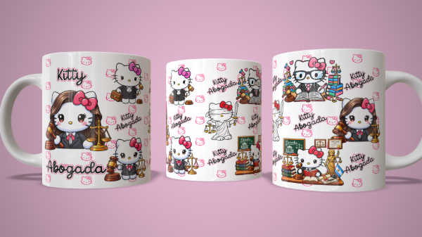 Producto - Plantilla para taza de Hello Kitty Profesiones - 0