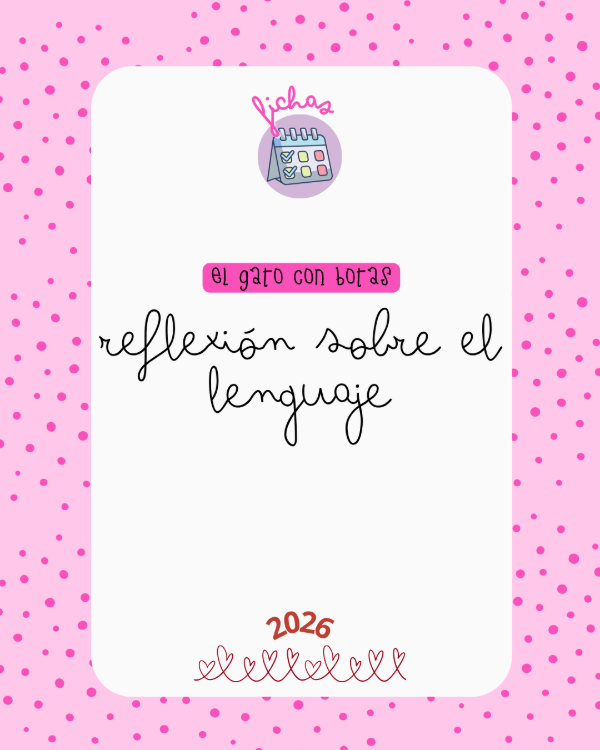 Producto - El Gato con Botas Reflexión sobre el Lenguaje