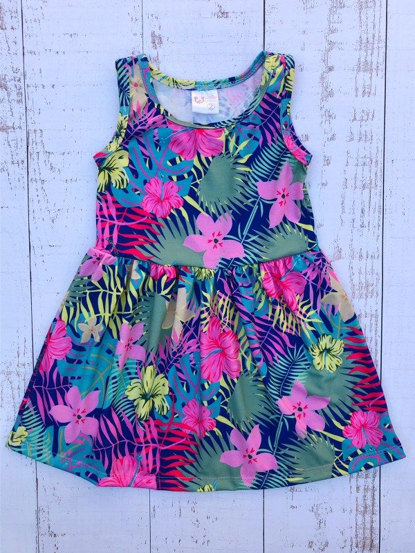 Producto - Vestido Musculosa Flores