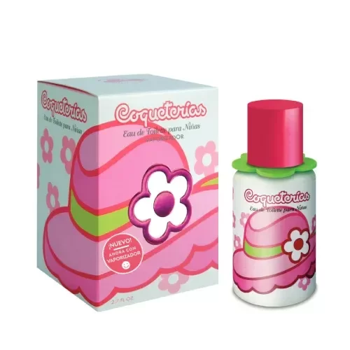 Producto - Perfume Eau de Toilette c/vaporizador Coqueterías 90ml