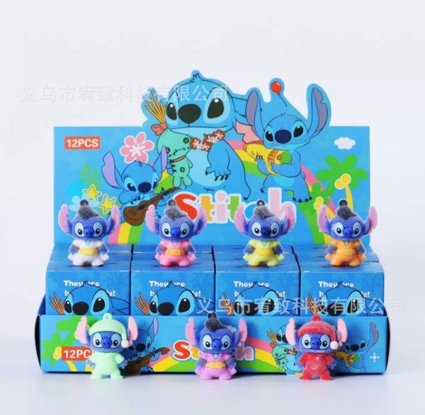 Producto - Llaveros Stitch sorpresa II caja x12u