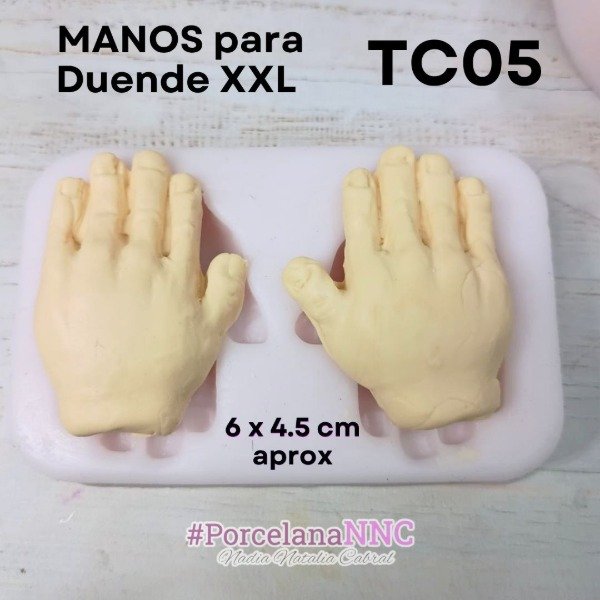 Producto - MANOS para Duende XXL TC05