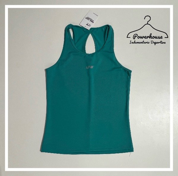 Producto - Musculosa Oval Dry- Verde Hawaii