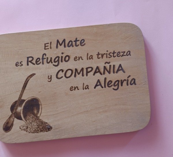Producto - Base para mate " refugió"