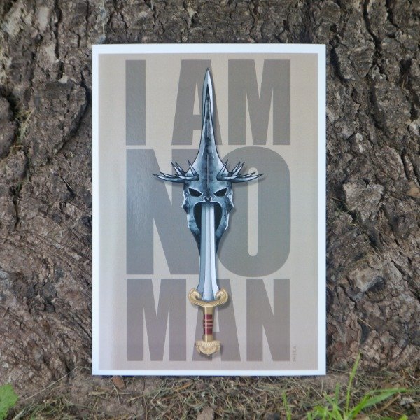 Producto - I am no man (lámina)