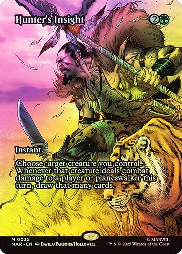 Producto - Hunter's Insight (Borderless Foil)