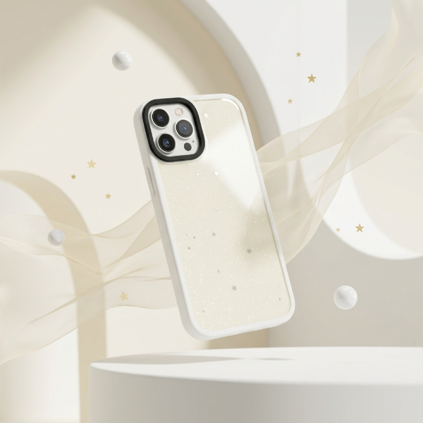 Producto - Brillos con estrellas blanca