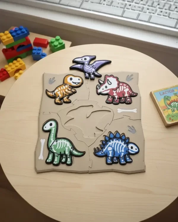 Producto - Rompecabezas Dinosaurios Articulados / Juego Creativo y Educativo para Niños