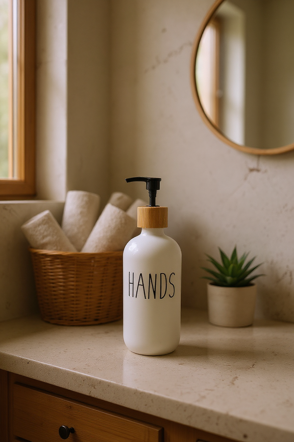 Producto - Dispensero de jabón / color blanco 500ml