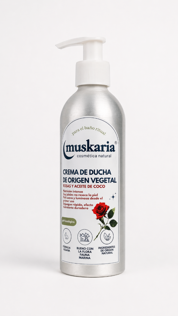 Producto - Crema Corporal de Ducha de Rosas 200 ml