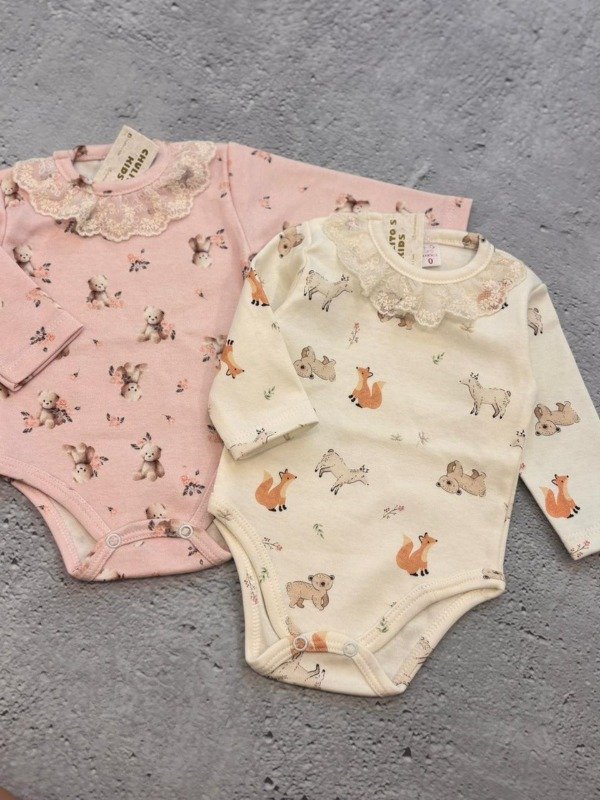 Producto - Body beba puntilla nordico