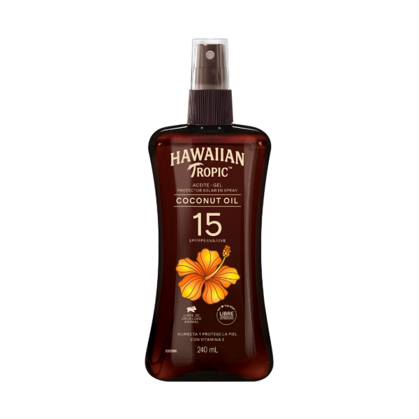 Producto - HAWAIIAN TROPIC PROTECTOR SOLAR TANNING ACEITE SPF15 X240ML