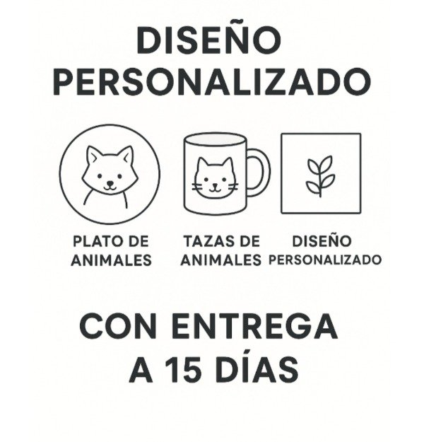 Producto - Diseño personalizado -entrega prioritaria 15 días-