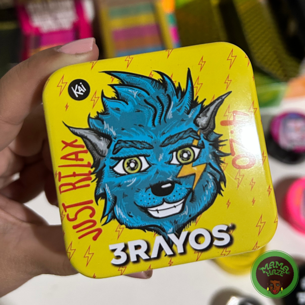 Producto - Lata/Contenedor - 3 Rayos Amarilla