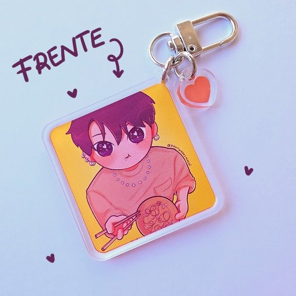 Producto - Llavero Jungkook Comiendo! - 1