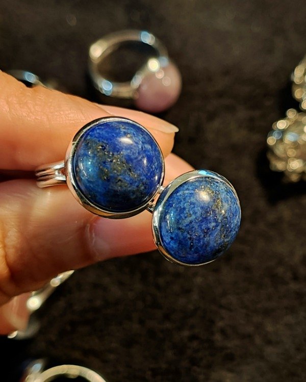 Producto - Anillo con baño de plata, regulable