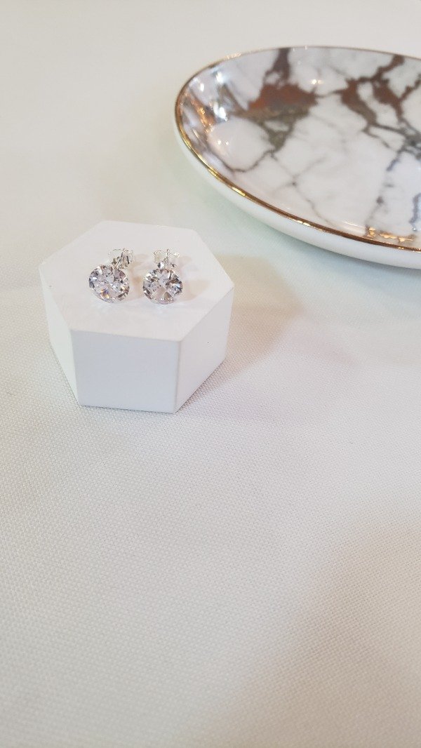 Producto - Aros redondo mediano plata