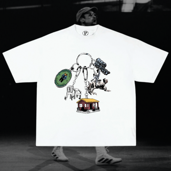 Baby tee bad blanca