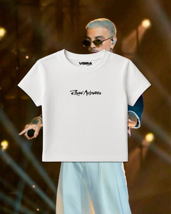 Producto - Babytee Blanca Rauw Alejandro