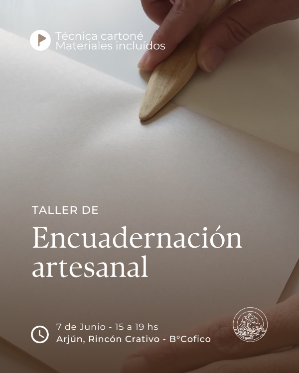 Producto - Taller de encuadernación artesanal estilo tradicional