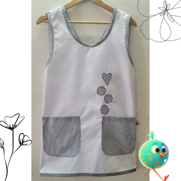 Producto - Mil rayas azul y blanco
