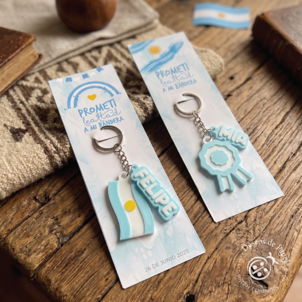 Producto - Llavero Dia de la Bandera