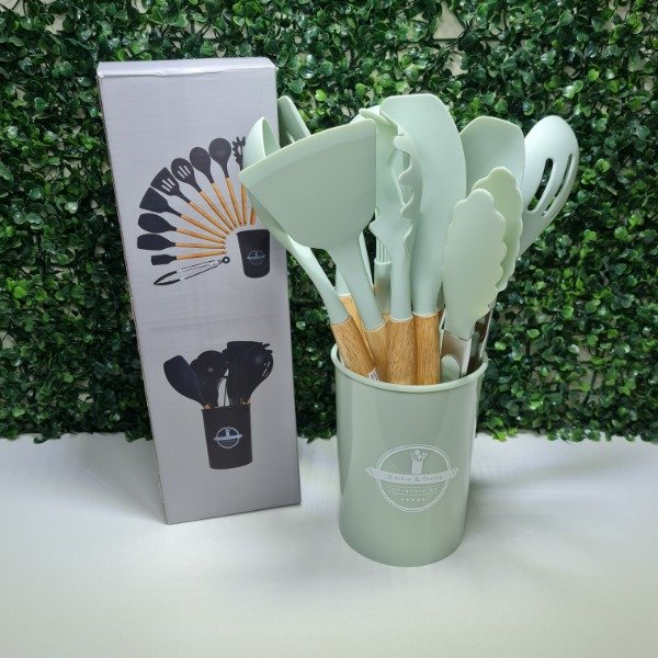 Producto - SET DE UTENSILLIO DE COCINA DE SILICON