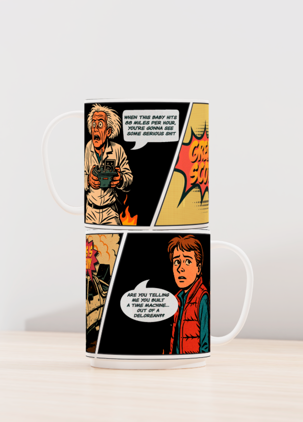 Producto - Tazas Volver al futuro