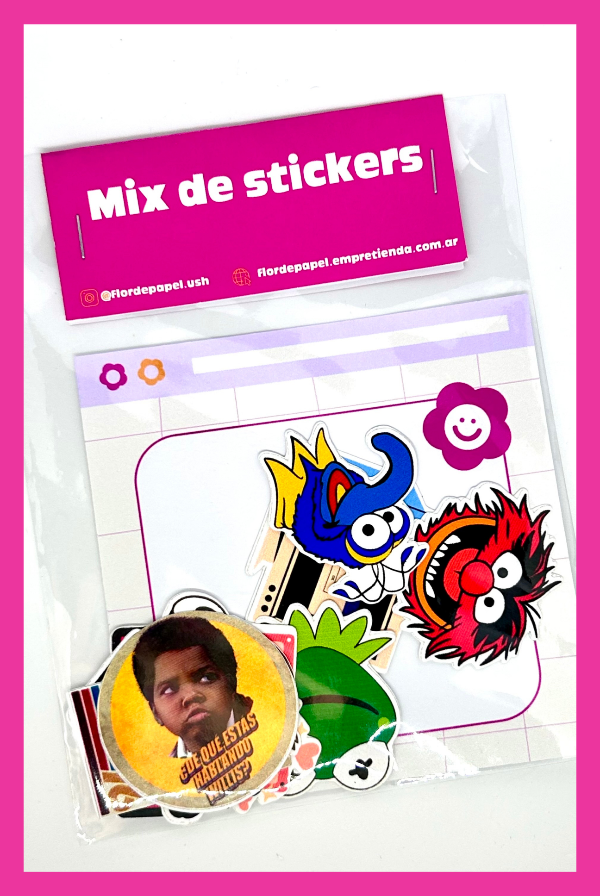 Producto - Mix de stickers