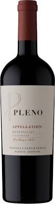 Producto - Pleno Appellation Malbec Altamira