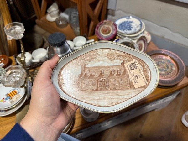 Producto - Plato de porcelana Mottahedeh