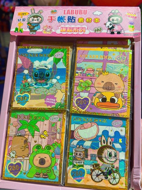 Producto - MINI LIBRITO POCKET CON STICKERS X 1