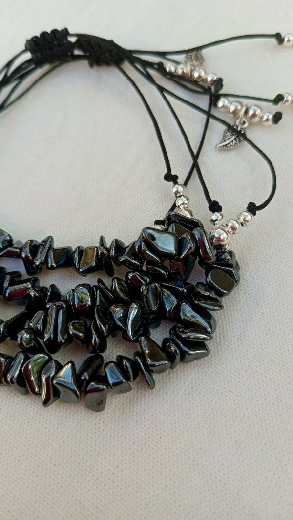 Producto - Tobipulsera Hematite - escallas naturales
