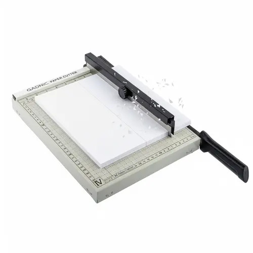 Producto - Guillotina Papel Palanca Corte Preciso Cuchilla Acero -Gadnic GPA4 (LIBRE006) - 0