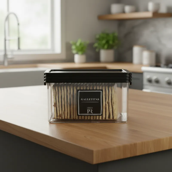 Producto - Contenedor Multiuso Plastico Hermético 1100cc