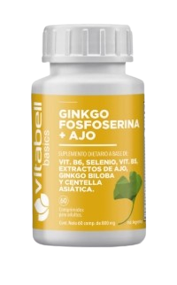 Producto - GINKGO + FOSFOSERINA + AJO X 60CAPS / VITABELL