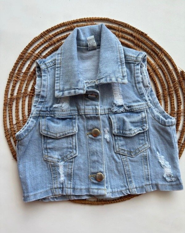 Producto - Chaleco beba denim