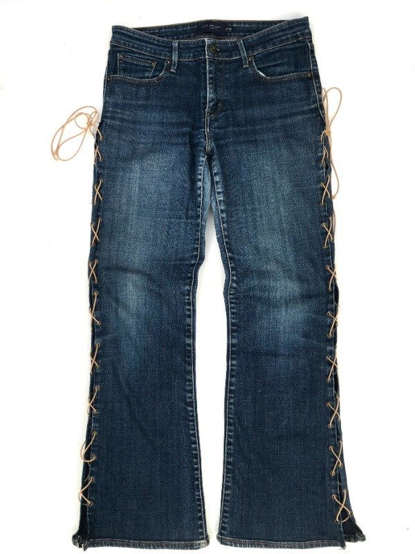 Producto - Eyelet Oxford jeans elastizado - 0