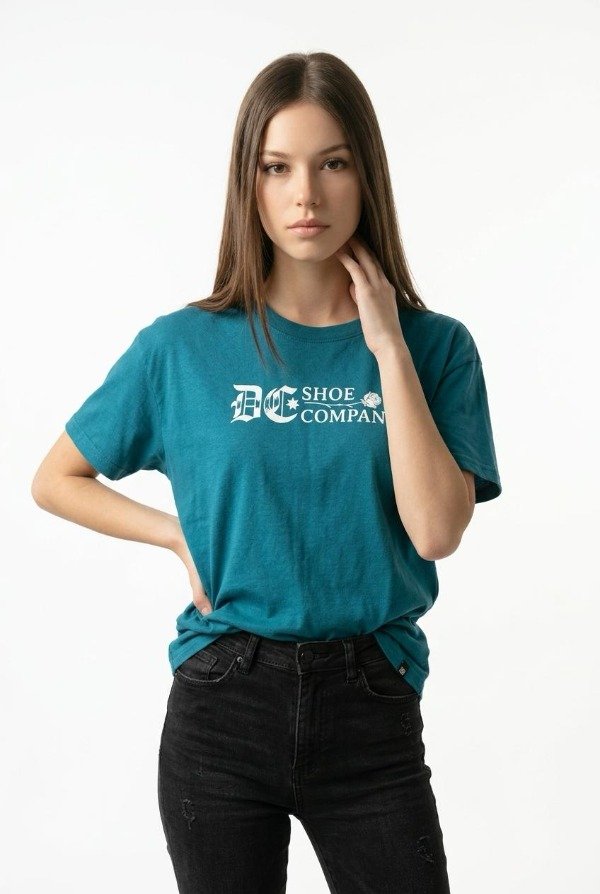 Producto - REMERA  OVER DC YOU LATER VERDE PETROLEO - 0