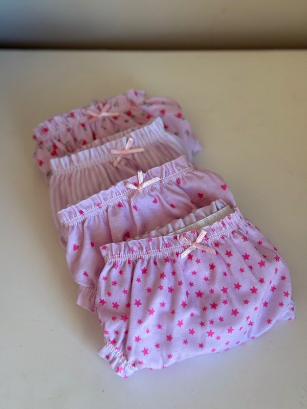 Producto - Pack less Fru Fru estampadas rosas x3