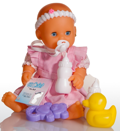 Producto - Mi Bebé con patito, osito, mamadera Art. 1270