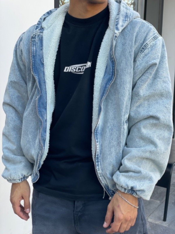 Producto - Campera Denim Niebla