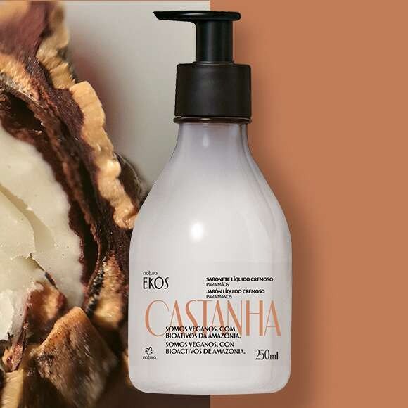 Producto - Jabón Líquido para Manos Ekos Castaña 250 ml